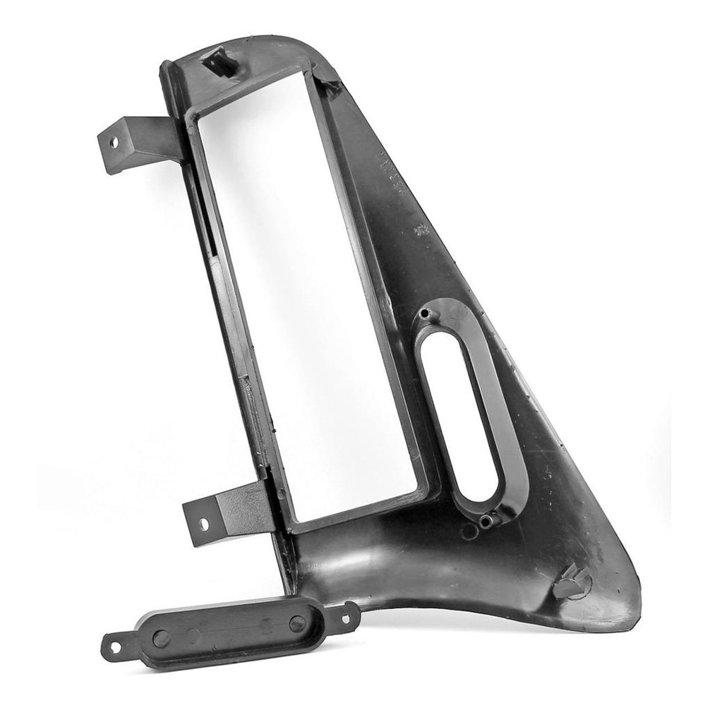 Moldura Rádio 1 Din Fiat Palio Siena Strada 1996 1997 1998 1999 Preta Encaixe Perfeito · foto 2