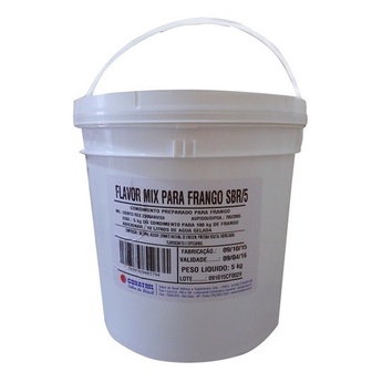 Tempero S/p Sbr Preparo De Frango 4 Kg -  Kit 2 Baldes
