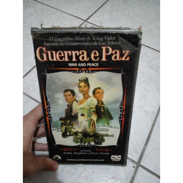 VHS Guerra e Paz ( legendado)