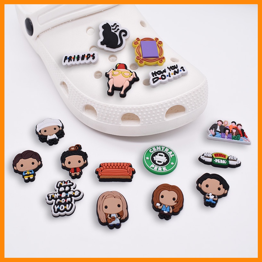 DIDOU PVC Sapato Encantos Acessórios Anime Decoração Dos Desenhos Animados Fivelas Para Tamanco Sandálias Pino Presentes
