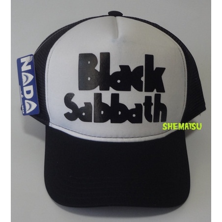 Boné Trucker Tela Black Sabbath Heavy Metal Stoner Rock
