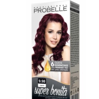 Coloração Super Bonita 9.98 - Magenta Probelle PROMOÇÃO