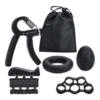 Kit 5 Pçs Hand Grip Aperto Dedos Mãos Punho Fisioterapia fitness em Oferta na Shopee