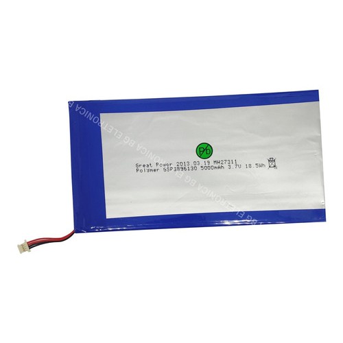 Batteria per Tablet Wacom PTH-450-IT, 3,7V, Li-Ion