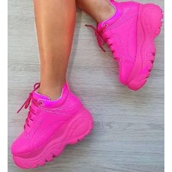 tenis chunky pink