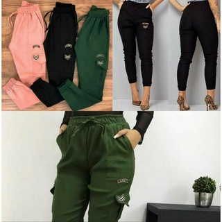 calça jogger army bengaline moda feminina Blogueira
