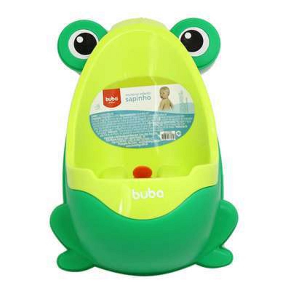 Mictório Infantil Com Ventosa Sapinho Verde 7274 - Buba em Oferta na Shopee