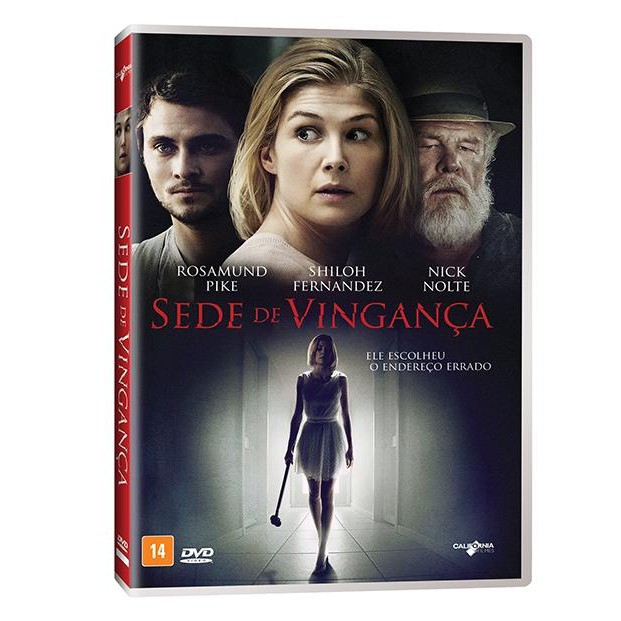 Dvd Sede De Vingança-nick Nolte/shiloh Fernandez/rosamund Pike-dvd original