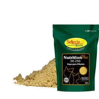 Sellecta Papa Filhotes Nutrition Plus Sr-250 300g papinha para calopsita em Oferta na Shopee