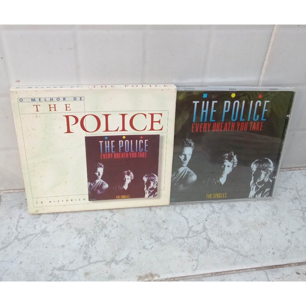 The Police  2 DVDs  - Synchronicity Concert - Greatest Videos + CD Every Breath you Take com luva