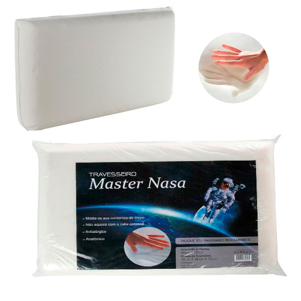 Travesseiro Master Nasa Master Comfort