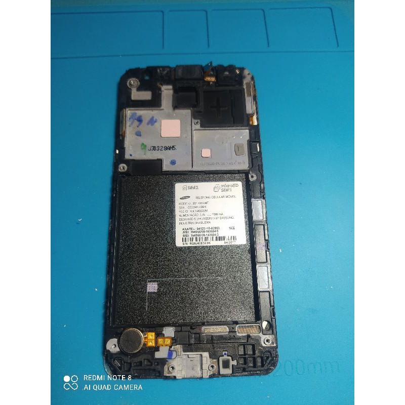 gabinete central vibracall flex fone home falante auricular  Samsung J2 prime
