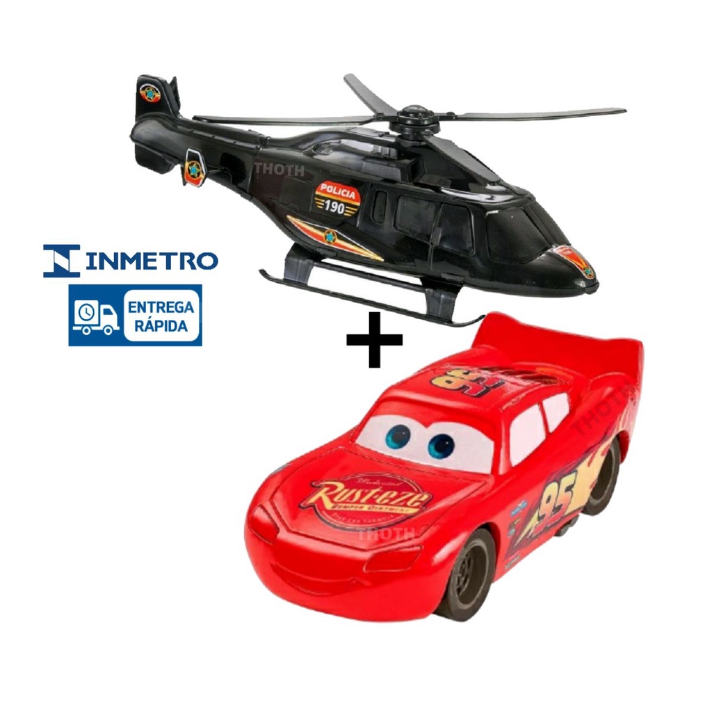 Brinquedos Carros Mcqueen Policial: Onde Comprar | BuscaProdutos