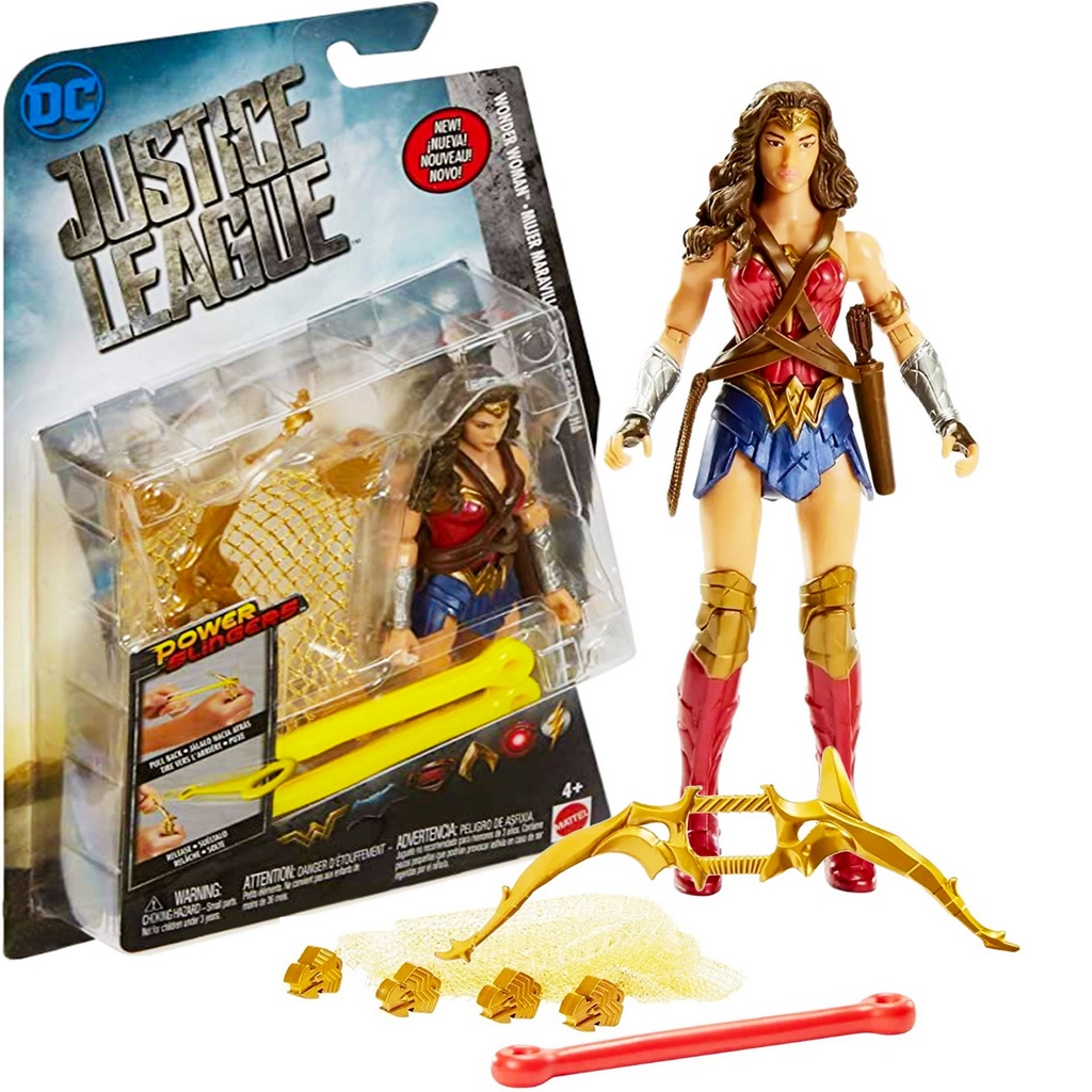 Mulher Maravilha Boneca Articulada com Acessórios Mattel | Shopee Brasil