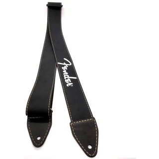 Correia Alça Preta De Guitarra E Violão Confort Logo Fender reforçada de qualidade