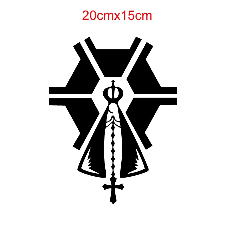 Adesivo nossa senhora agronomia 20x15cm shopee brasil