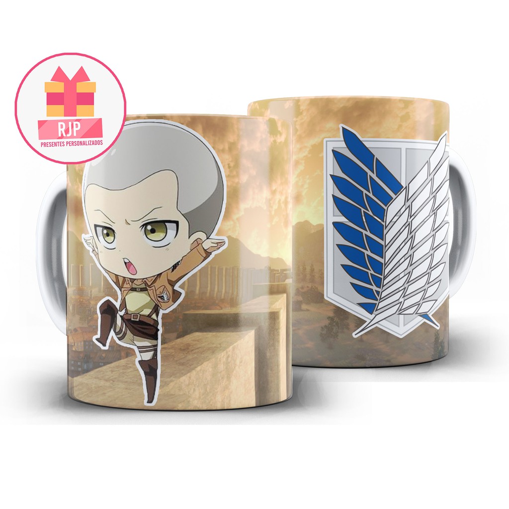 Caneca Attack on Titan Shingeki no Kyojin - Connie Springer