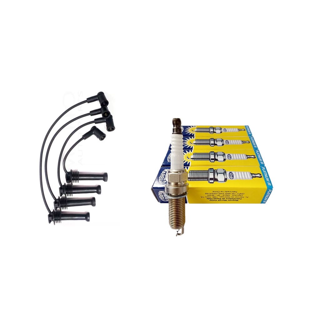Kit Cabo Vela + Jogo Vela Fiesta Ka Courier Ecosport 1.0 1.6 8v Zetec 2001 02 03 04 05/...