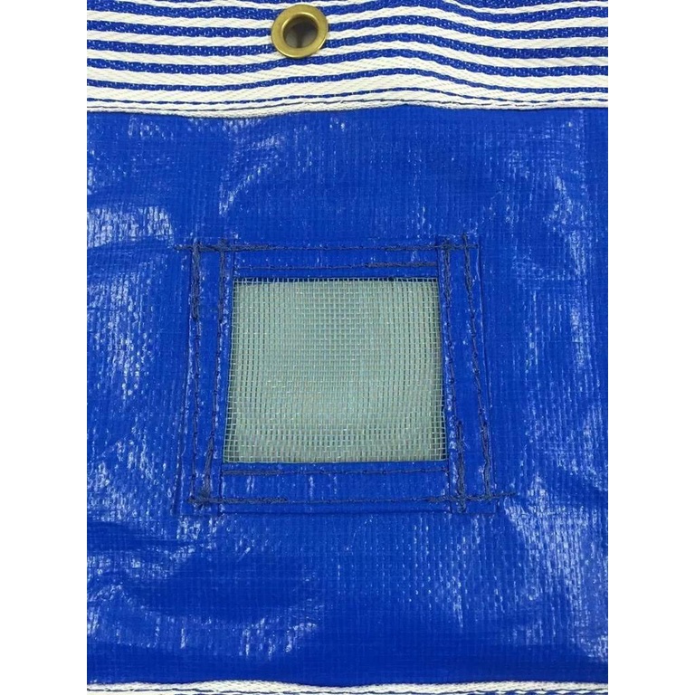Lona De Protecao Para Piscina De Fibra Plastico Redonda 6x4m Capa Enrolavel - Lona Leve
