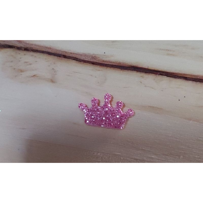 Kit 10 adesivos pet em eva com glitter pra gato ou cachorro (COR A ESCOLHER)