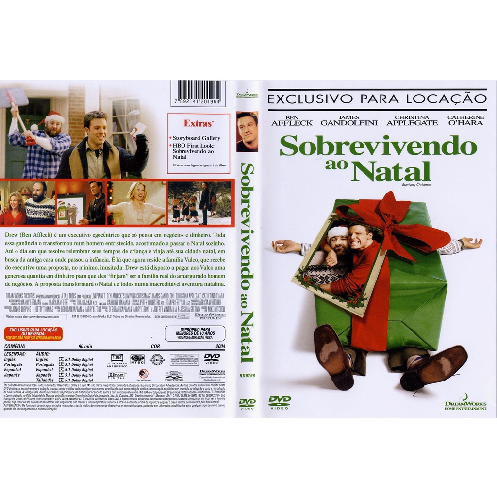 Dvd Sobrevivendo Ao Natal - Original Usado | Shopee Brasil