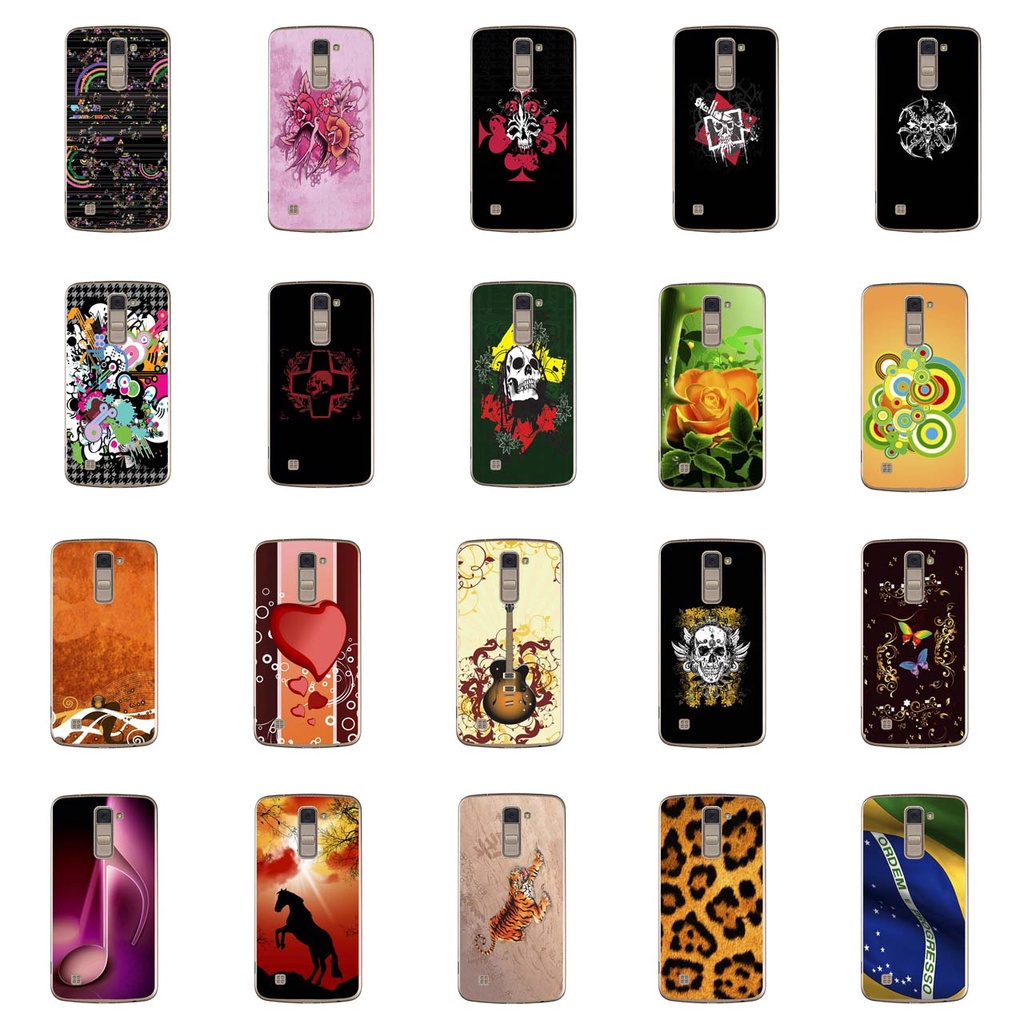 Capa Adesivo Skin006 a 628 Verso Para Lg K10 K430tv