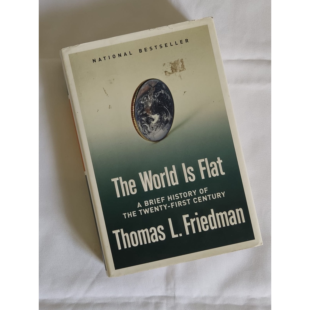 Livro The World Is Flat - Thomas L. Friedman (Edição em inglês) - Capa dura