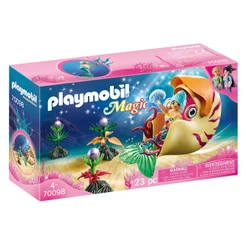 Playmobil - Sereia Com Gôndola De Caracol Do Mar