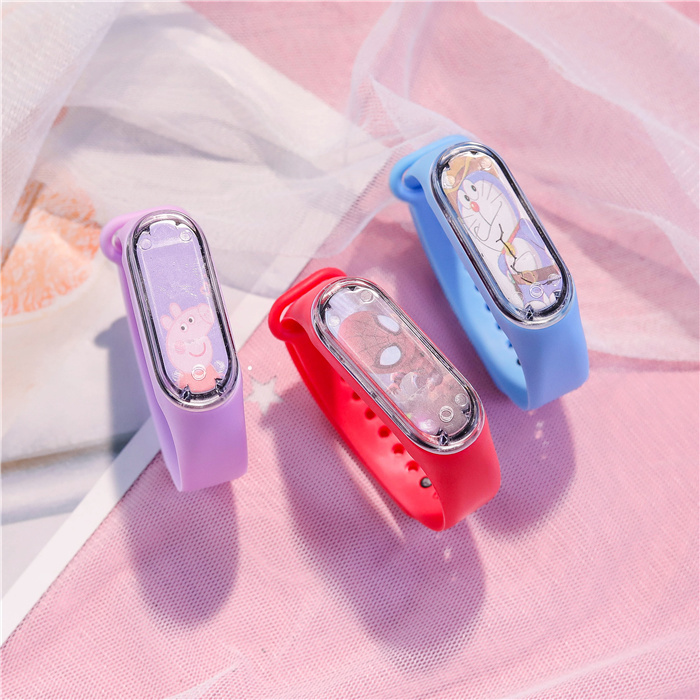 Relógio Infantil Digital Led Reloj Electrónico Esportes Silicone Relogio de pulso, Unissex Animados Spiderman Crianças Relógios Menino Menina Pulseira Relógio Dropshipping