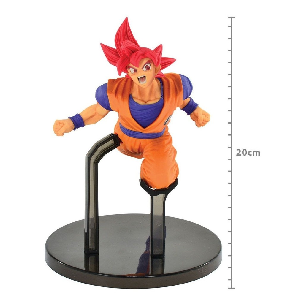 Figure Dragon Ball Super Son Goku Fes Super Saiyan God Shopee Brasil