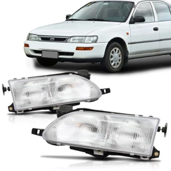 Farol Corolla 93 94 95 96 97 Foco Duplo Cromado