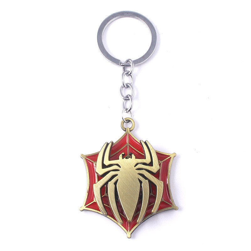 Homem Aranha Pode Girar O + Chaveiro Para Descomprimir O Pingente em Oferta na Shopee