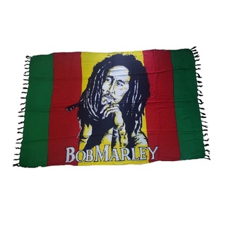 Canga Bob Marley De Praia Jamaica Em Viscose em Oferta na Shopee