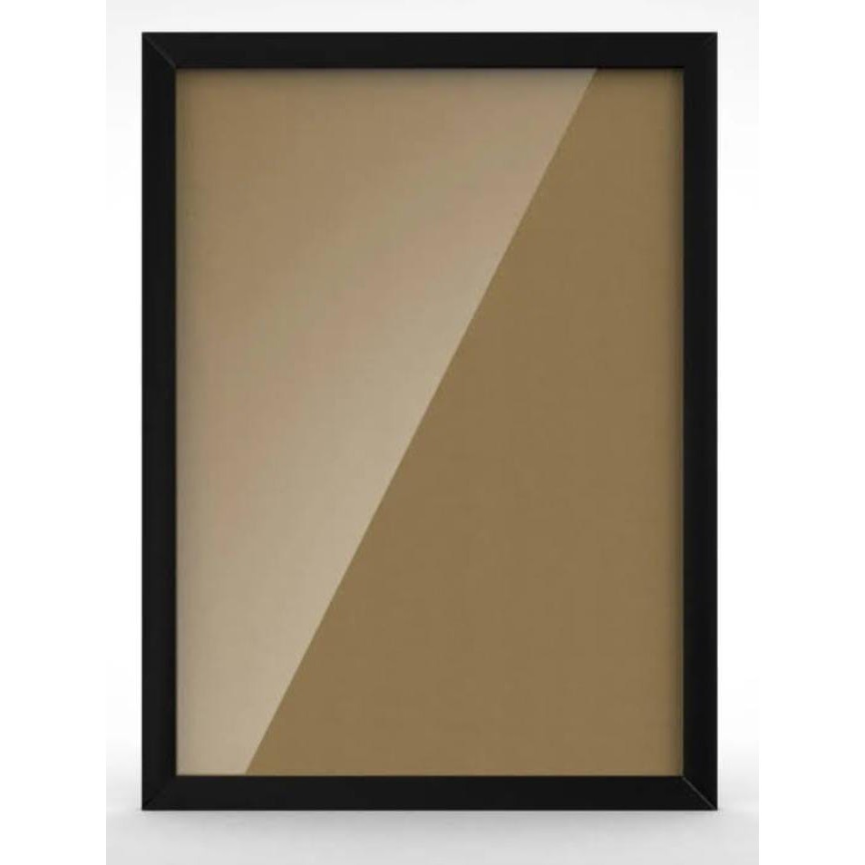 Kit com 8 molduras A4 30x21 (PRETA)  com acetato em Oferta na Shopee