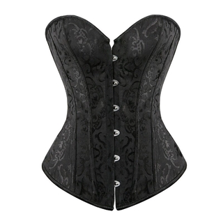 Corset Espartilho Sexy Feminino Corpete Espartilhos Plus Size Bustier Steampunk / calcinha de presente