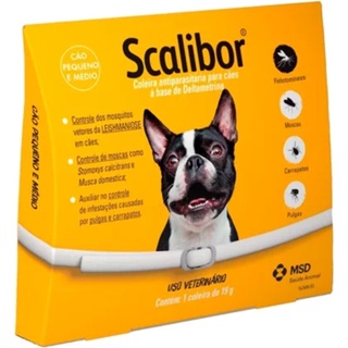 Coleira Scalibor P 48cm Leishmaniose Antipulgas Carrapatos Cães MSD em Oferta na Shopee