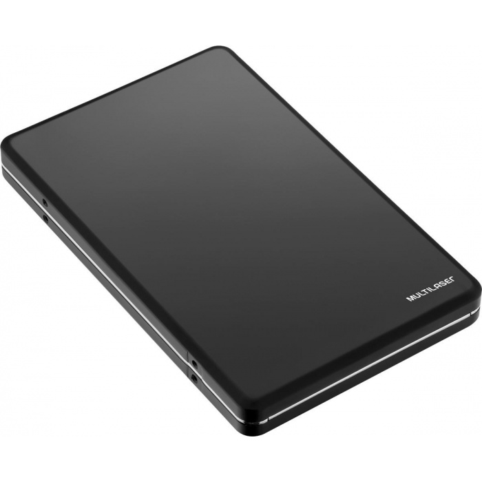 Case P/ Hd Externo 2.5' Usb 2.0 Preto - Multilaser