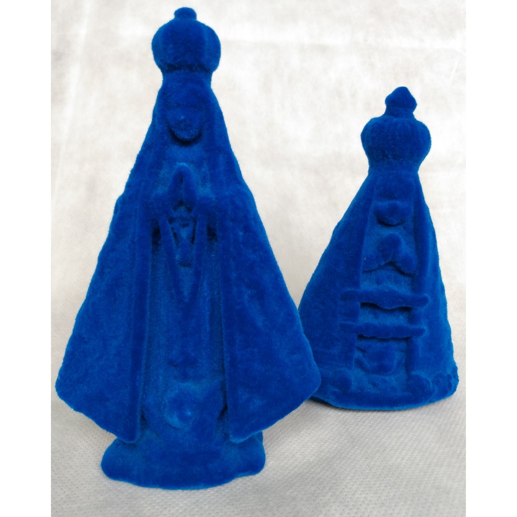 Compre e ganhe- Imagem de Nossa Senhora Aparecida 15cm + N. Sra. Aparecida Baby em veludo
