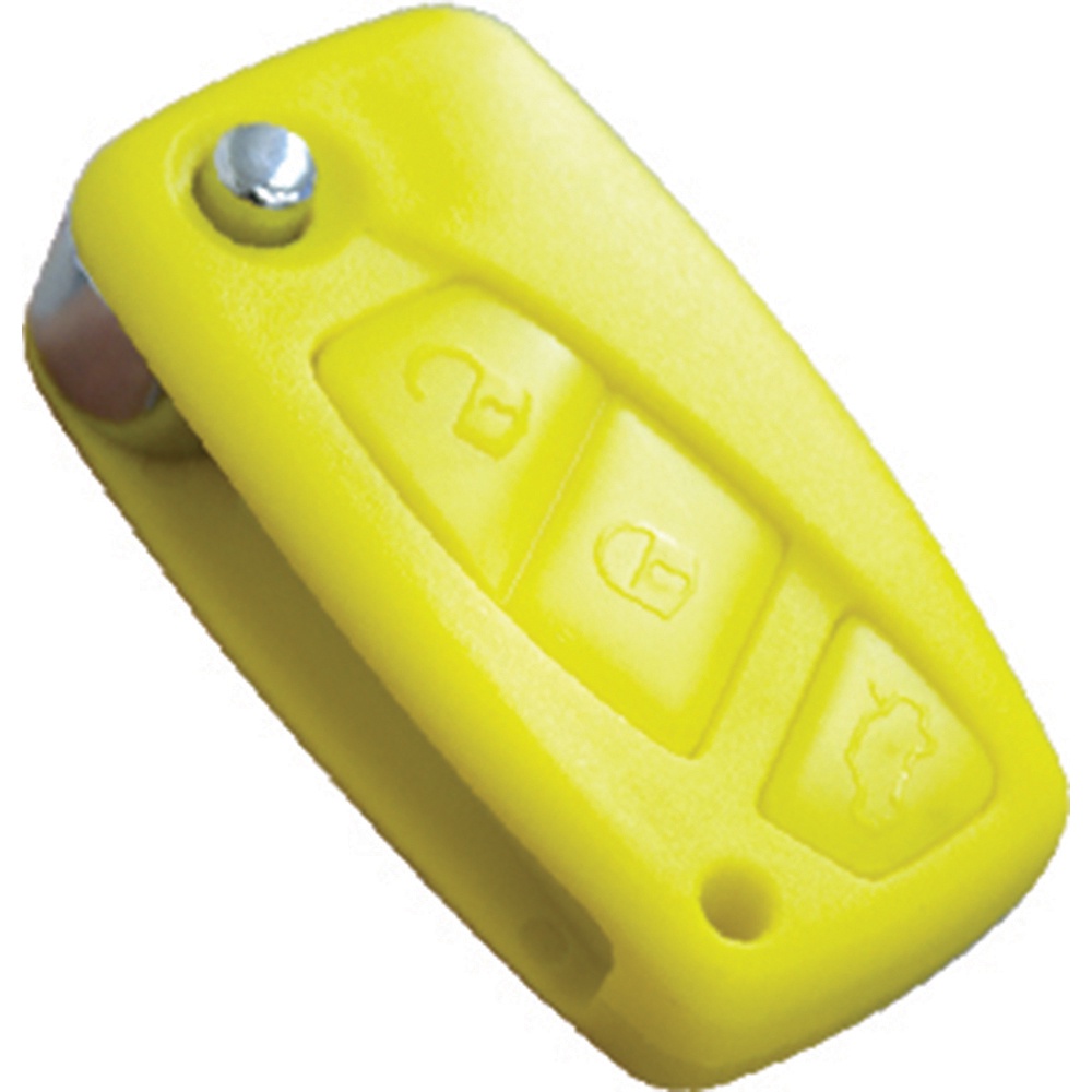 Chave Canivete 3 Botões Amarela Uso Geral Vários Carros em Oferta na Shopee