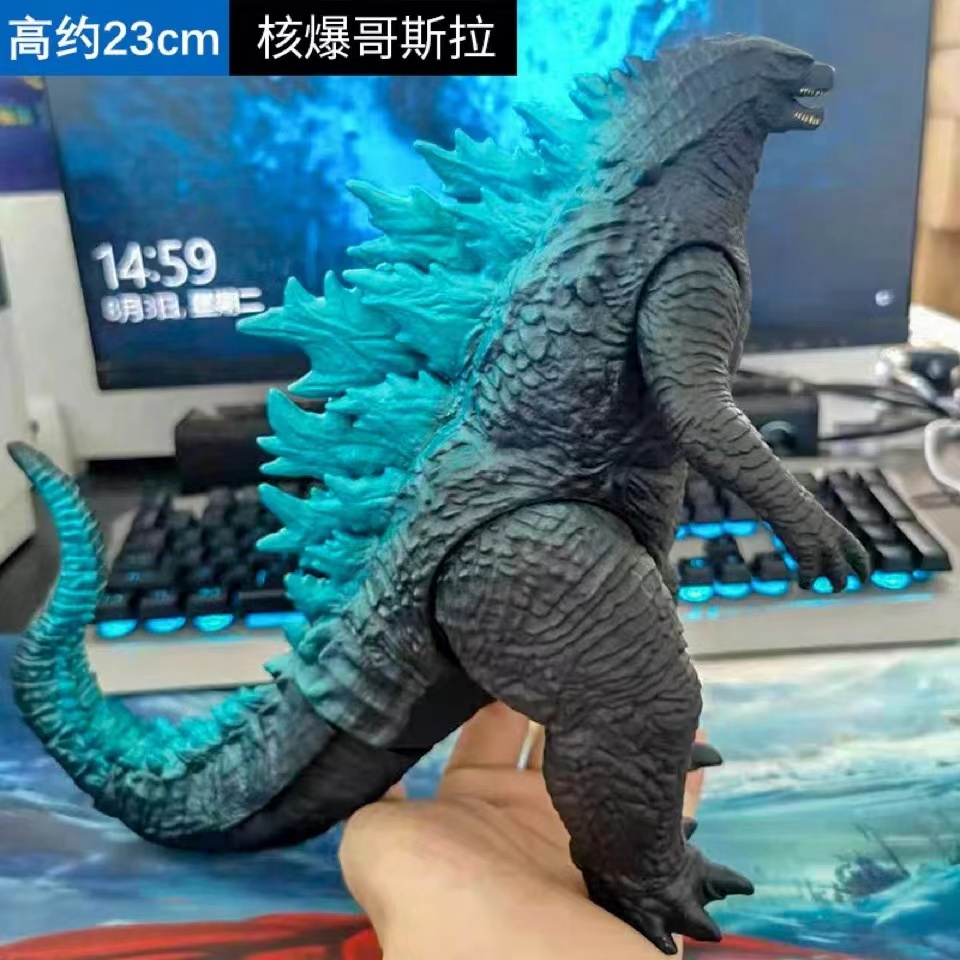 Godzilla Action Figure/Boneco De Ação 17cm Monstros Do Rei Tamanho Grande  Para Crianças