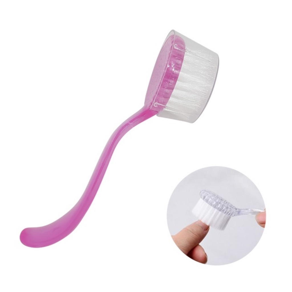 Escova Para Unhas Limpeza De Unha Gel Manicure Pedicure - Escovinha