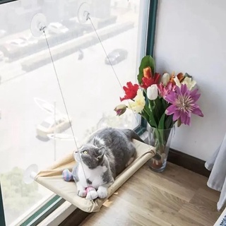 Caminha conforto para gatos com ventosas para janela cama