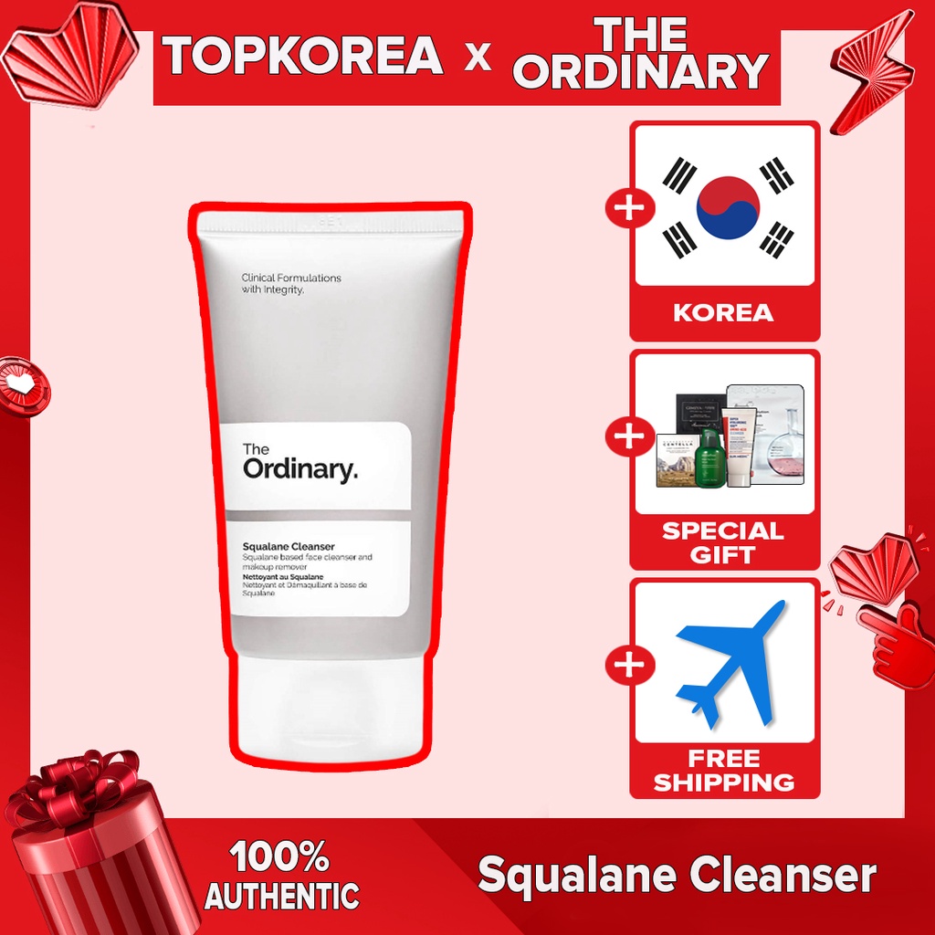 The Ordinary ★ O Comum Limpador De Esqualano 50ml/TOPKOREA/Envio Da Coreia