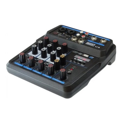Mesa Som 4 Canal Boxx U4 Com Interface Usb Otg Bluetooth Mp3