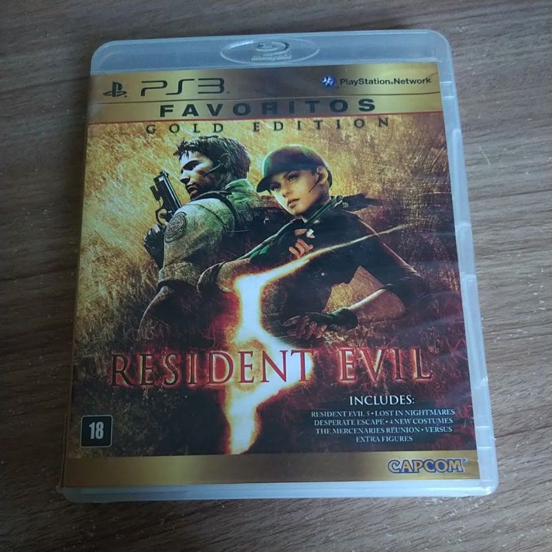 Resident Evil 5 PS3 mídia física original