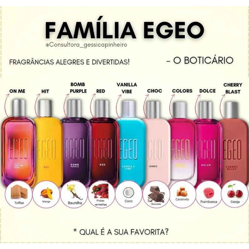 Perfume Egeo On Me: Onde Comprar | BuscaProdutos