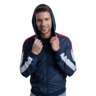 Jaqueta Corta Vento Masculina Aerre Adulto Com Capuz De Inverno Forrada Com Ziper e Bolsos