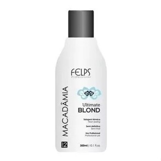 Felps - Macadâmia Progressiva Ultimate Blonde 300ml Reds em Oferta na Shopee