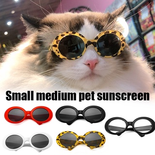 Pet Cat Dog Moda Rodada Óculos Fornecimentos Gato Filhote De Cachorro De Sol Fotografia Acessórios . nqyO