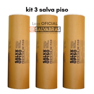 Kit 3 Proteção Obras Reformas Salva Piso 1m X 25m